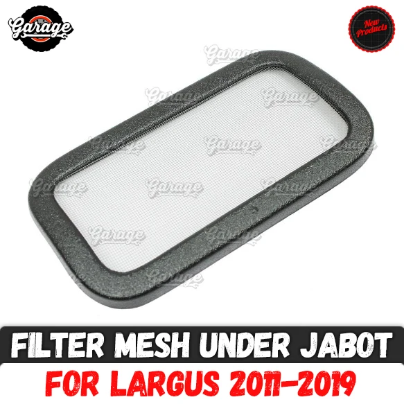 

Filter mesh new look for Lada Largus 2011-2009 under jabot ABS plastic accessories guard cover protective pad car styling tuning