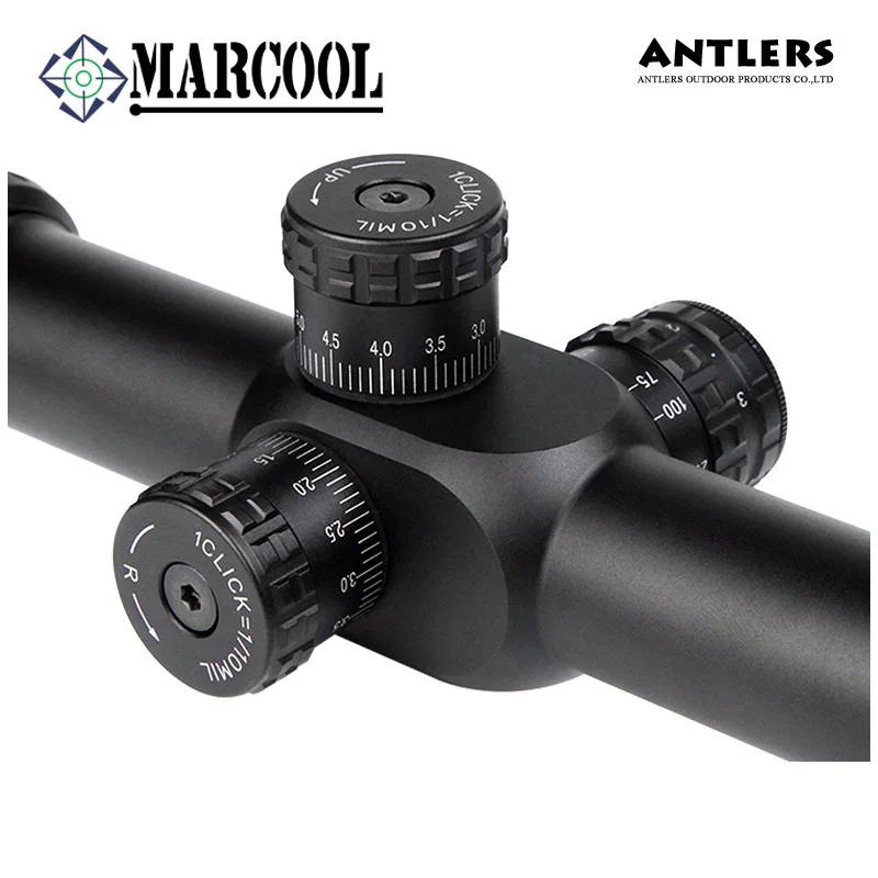 MARCOOL EVV 4.5-18x44 SFRLIR FFP Optics Riflescope Side Parallax Tactical Hunting Scopes Rifle Scope For Airsoft Sniper Rifle