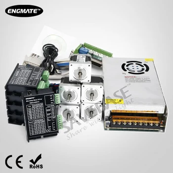 

ENGMATE 5 Axis CNC Kit Nema16 40oz-in Stepper Motor 0.21-1.5A Stepper Driver