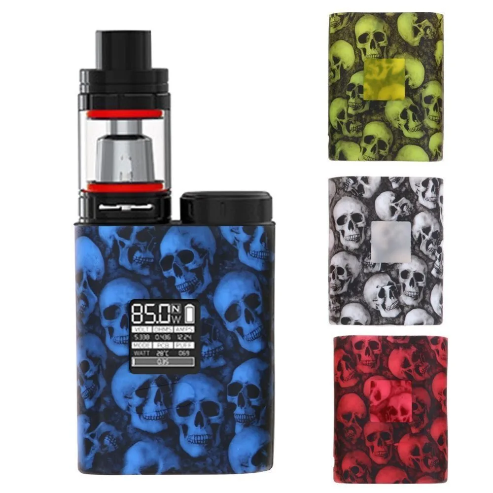 

Skull Silicone Sleeve for AL85 85W Smok Mini BABY ALIEN Case Cover Wrap Skin
