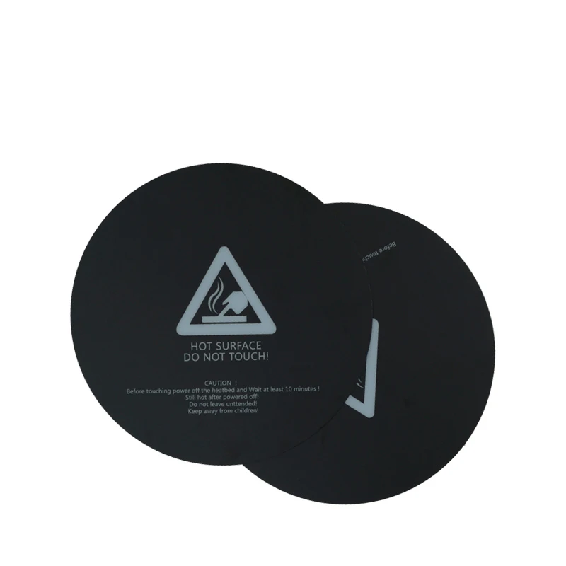 

5Pcs 3D Printer Kossel Heat bed Sticker With Tape 200mm Round Print Build Plate Tape For Kossel 3D Printer parts