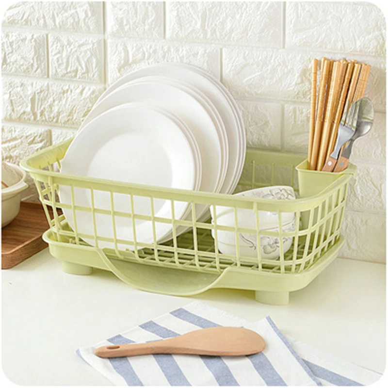 Многофункциональная кухонная стока A684 пластиковая посуда палочки для еды полка для хранения посуды Lishui