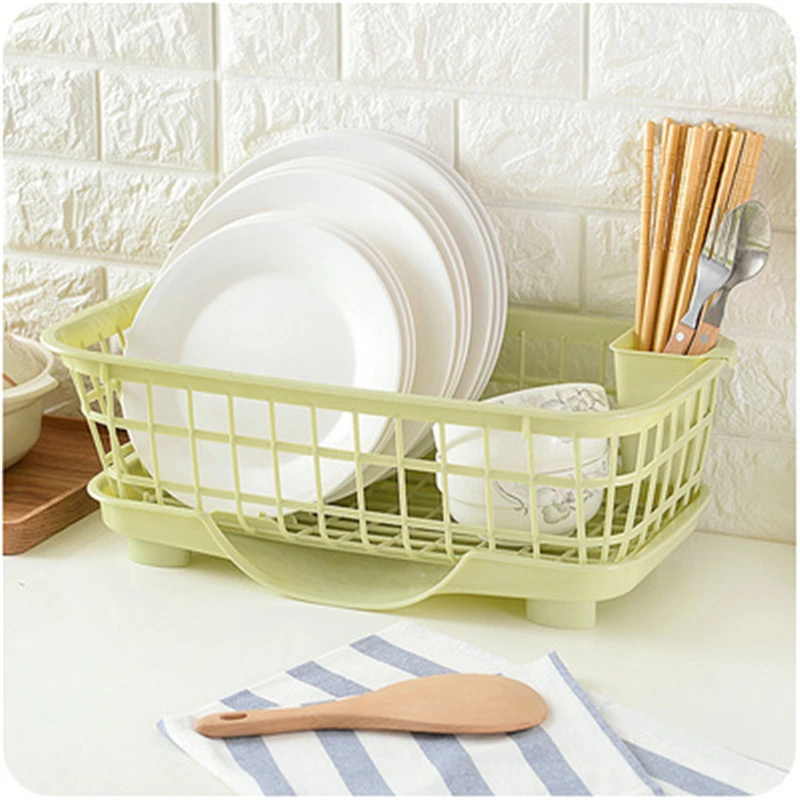 

Multifunction kitchen drain A684 plastic tableware chopsticks rack shelf storage dishes Lishui wholesale