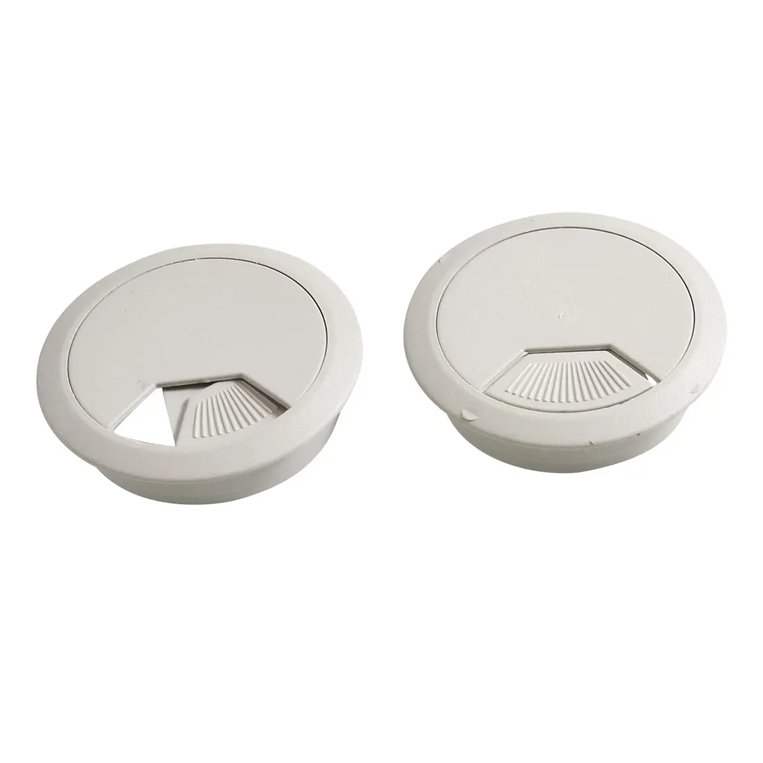 UXCELL Color Computer Desk Plastic Grommet Wire Hole Caps Cable Covers