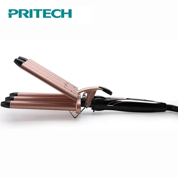 

2018 Pritech Professional Curling Iron For Hair Ceramic Coating Hair Curling Irons Temperature Adjustment Wand Rizador De Pelo
