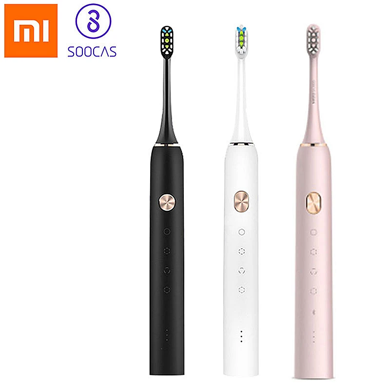 

Original Xiaomi SOOCARE X3 SOOCAS Electric Toothbrush Mijia Sonic Electric Tooth Brush Upgraded Bluetooth Ultrasonic Toothbrush