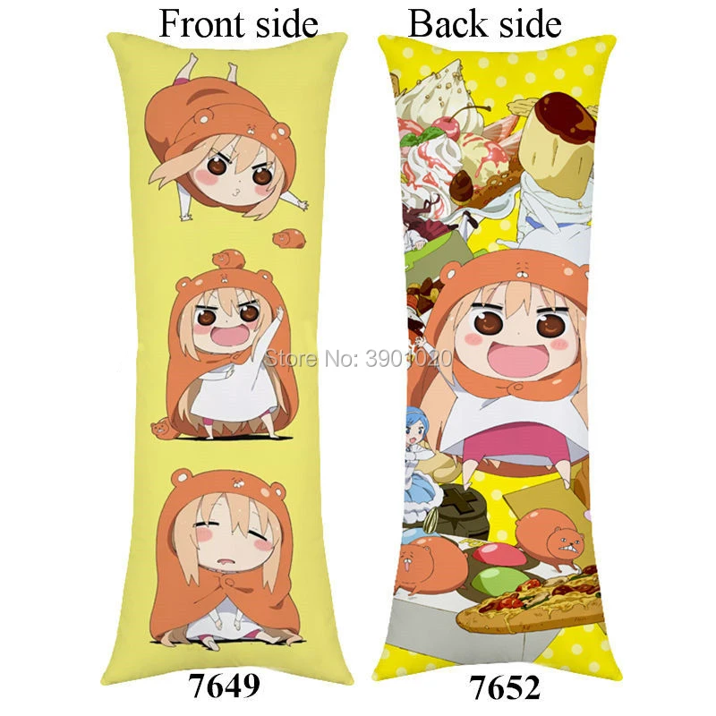Мультяшный Himouto! Мягкая длинная подушка для влюбленных из аниме Умару Чан|Подушки