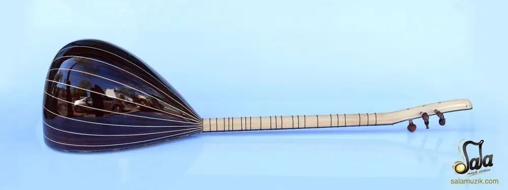 С длинным горлом Wenge Electric Electro Baglama Saz ASEL-104