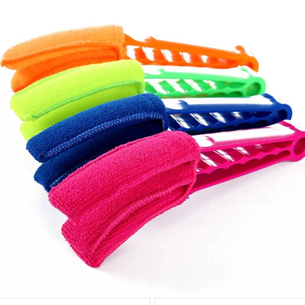 

Car Air Conditioner Vent Slit Cleaner Brush Blinds Brush Removable and Washable Dusting Blinds Keyboard Cleaning Brush