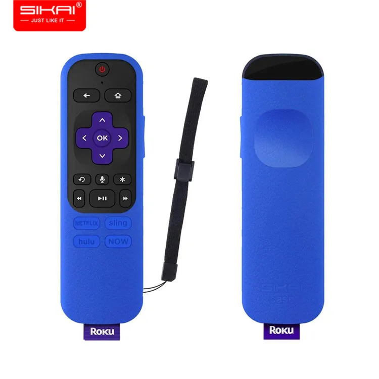 SIKAI противоударный силиконовый защитный чехол для Roku Streaming Stick Plus 3800R/3810R для Roku Streaming Stick+ дистанционный чехол