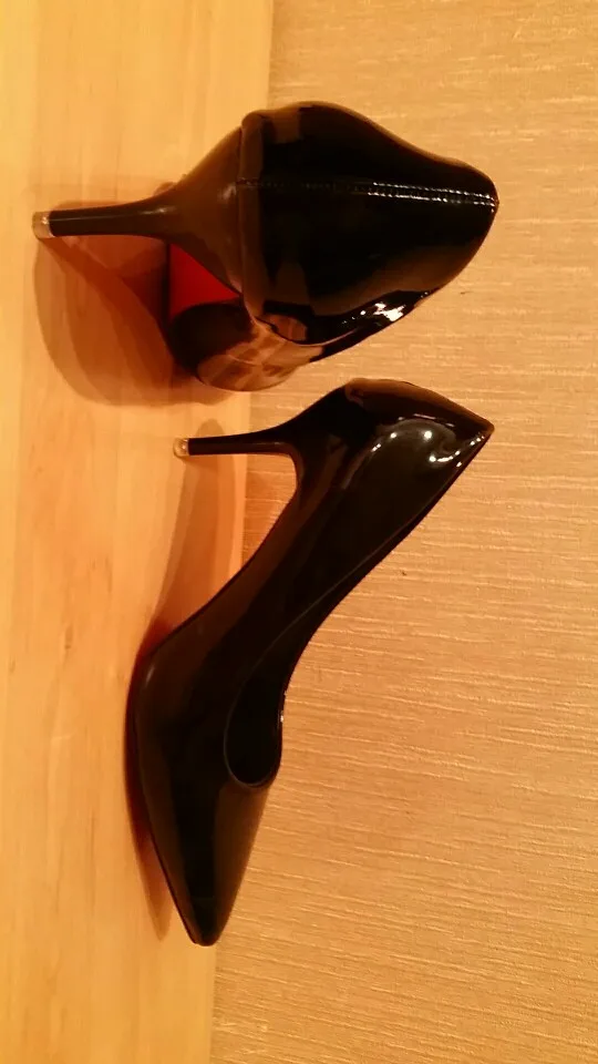 5cm black heels