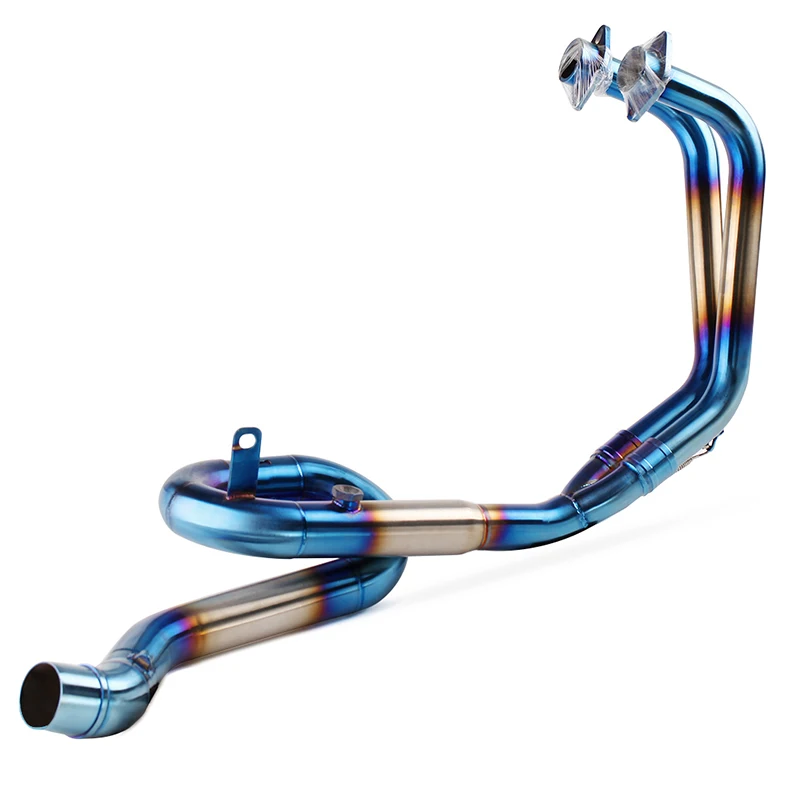 Universal 51mm Motorbike exhaust pipe Middle exhaust Stainless steel connector to connect group