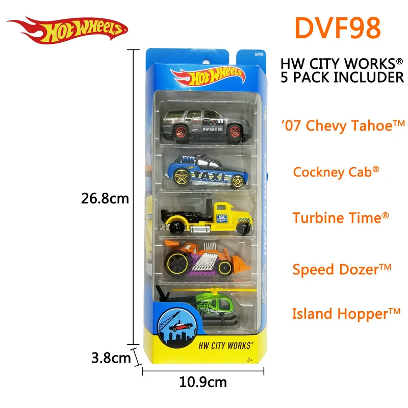 Hot Wheels 1:64 Sport Car Set Metal Material Body Race Car Collection Alloy Car Gift For Kid 5 Pcs/Lot 1806 - Цвет: DVF98