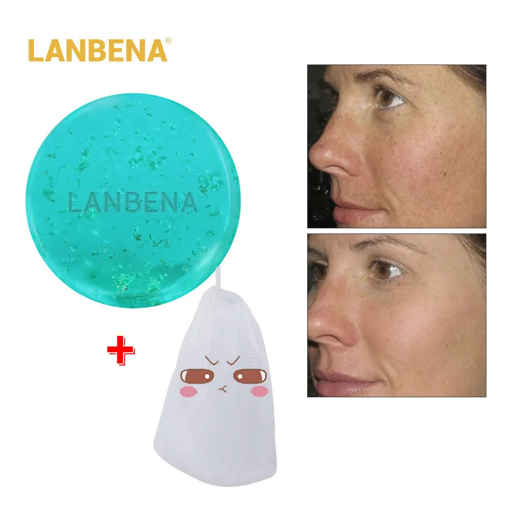 LANBENA 24K золото Гиалуроновая кислота мыло ручной работы увлажняющий уход за лицом