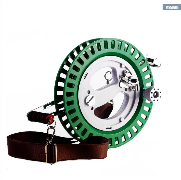 

new 3d fishing reels parts reel steel cerf volant bobine reel winder handle kite wind indicator winding machine kite line winder