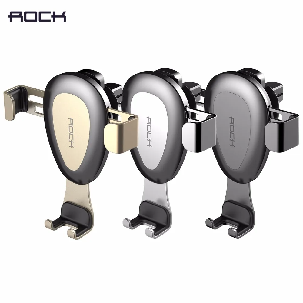 bilder für Rock universal schwerkraft metall auto-styling telefonhalter legierung auto verstellbare halterung air vent halterung für samsung xiaomi iphone 5 6 bilder für Rock universal schwerkraft metall auto-styling telefonhalter legierung auto verstellbare halterung air vent halterung für samsung xiaomi iphone 5 6
