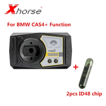 

Xhorse (VB-02) VVDI2 for BMW CAS4+ Function Authorization Plus 2pcs ID48 Chips Must have BMW OBD Authorization first
