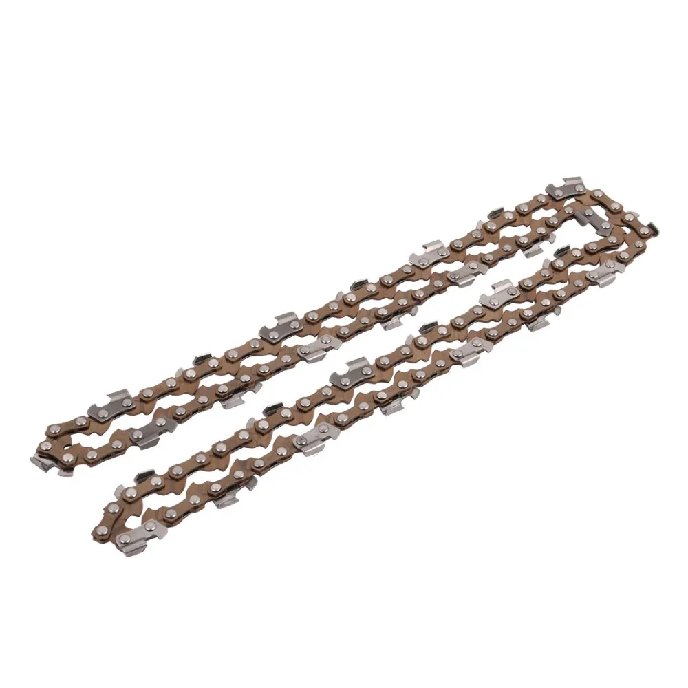 

16 Inch Semi Chisel Chain Saw Low-kickback Chromed Cutter Sawing Machine Parts Transmission Chains Power Transmission Parts