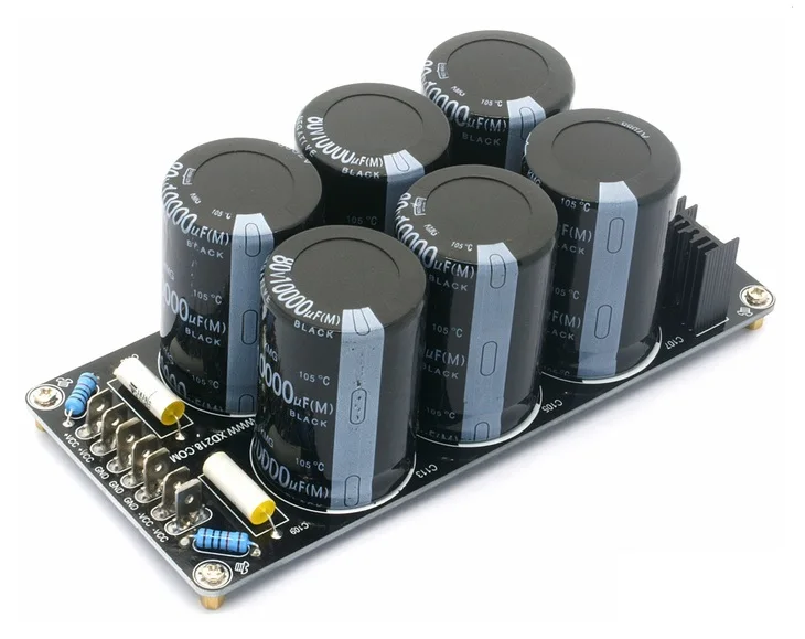 

NEW 6*10000uF/80V High Quality Power Supply Board For Amplifier Audio
