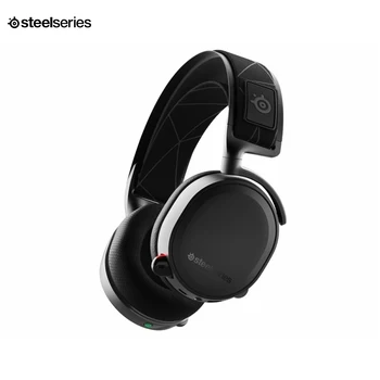 

Professional computer gaming headset SteelSeries Arctis 7 2019 edition (black/white) cyber sports