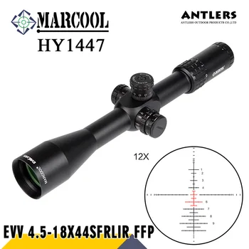 

MARCOOL EVV 4.5-18x44 SFRLIR FFP Optics Riflescope Side Parallax Tactical Hunting Scopes Rifle Scope For Airsoft Sniper Rifle