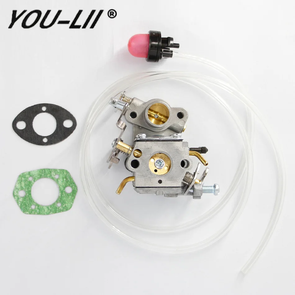YOULII OEM Carburetor Carb Kit Set 2 pieces with Primer Bulb Filter For
