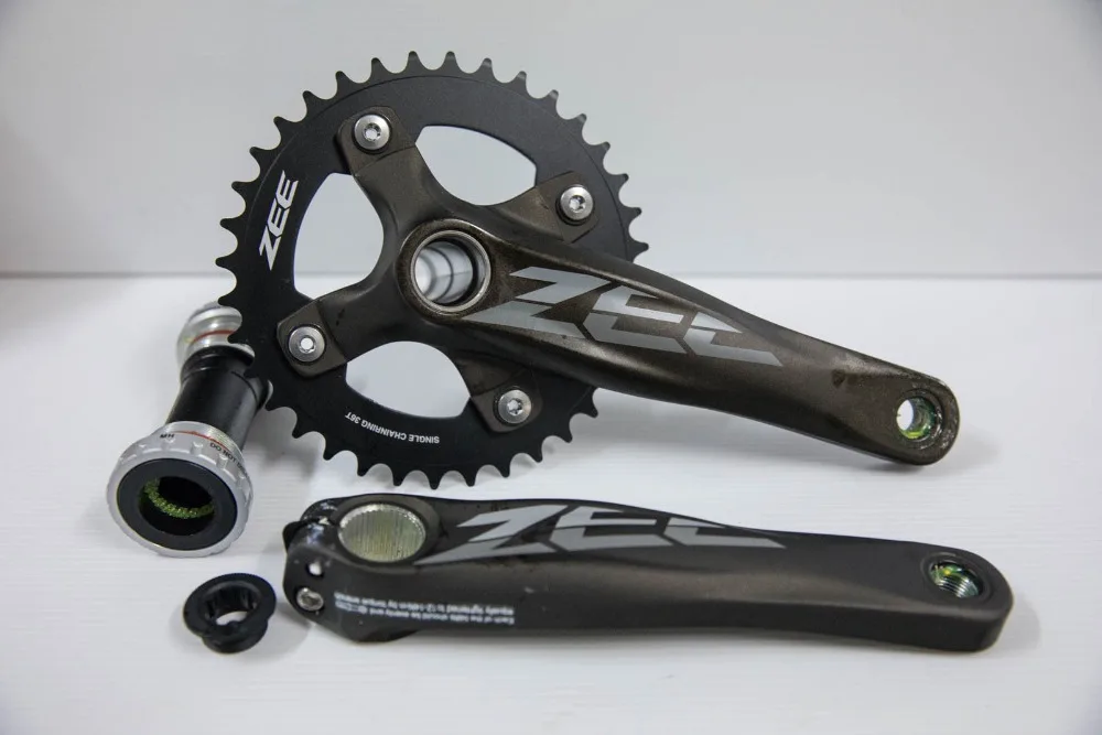 SHIMANO Zee M640/M645 10 Скорость Chainset диаметра окружности болтов MTB DH Freeride FR Enduro для всех видов склонов AM диаметра окружности болтов(63/73 мм 83 мм