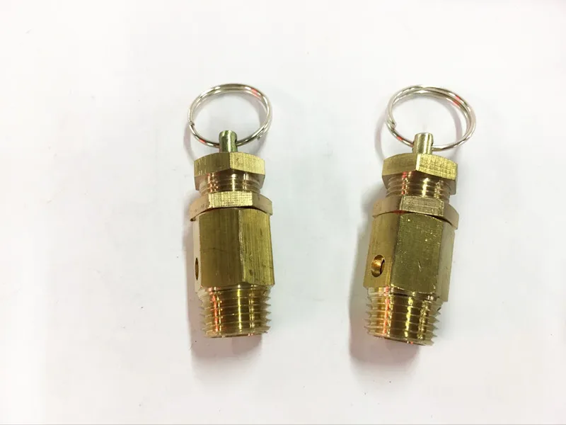 1/" с британской конической трубной наружной резьбой предохранительный клапан для воздушного компрессора 8 кг