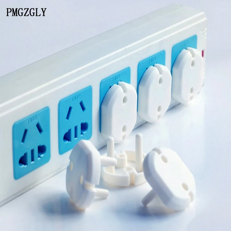 5 pcs Russian EU European Euro Standard Child Electric Socket Outlet Plug Two Phase Safe Lock Cover for Baby Kids Safety