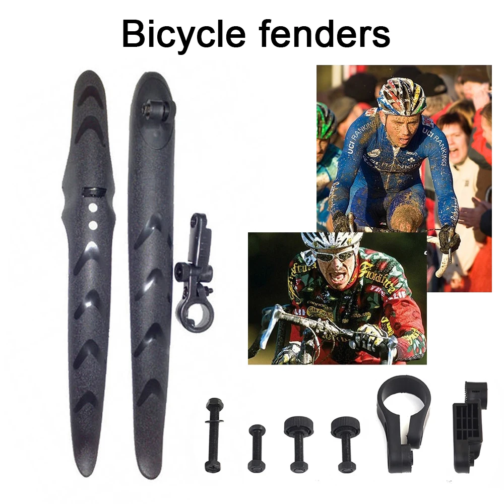 Buy 2 pcs/set Bicycle Mudguard Mountain Bike Fenders