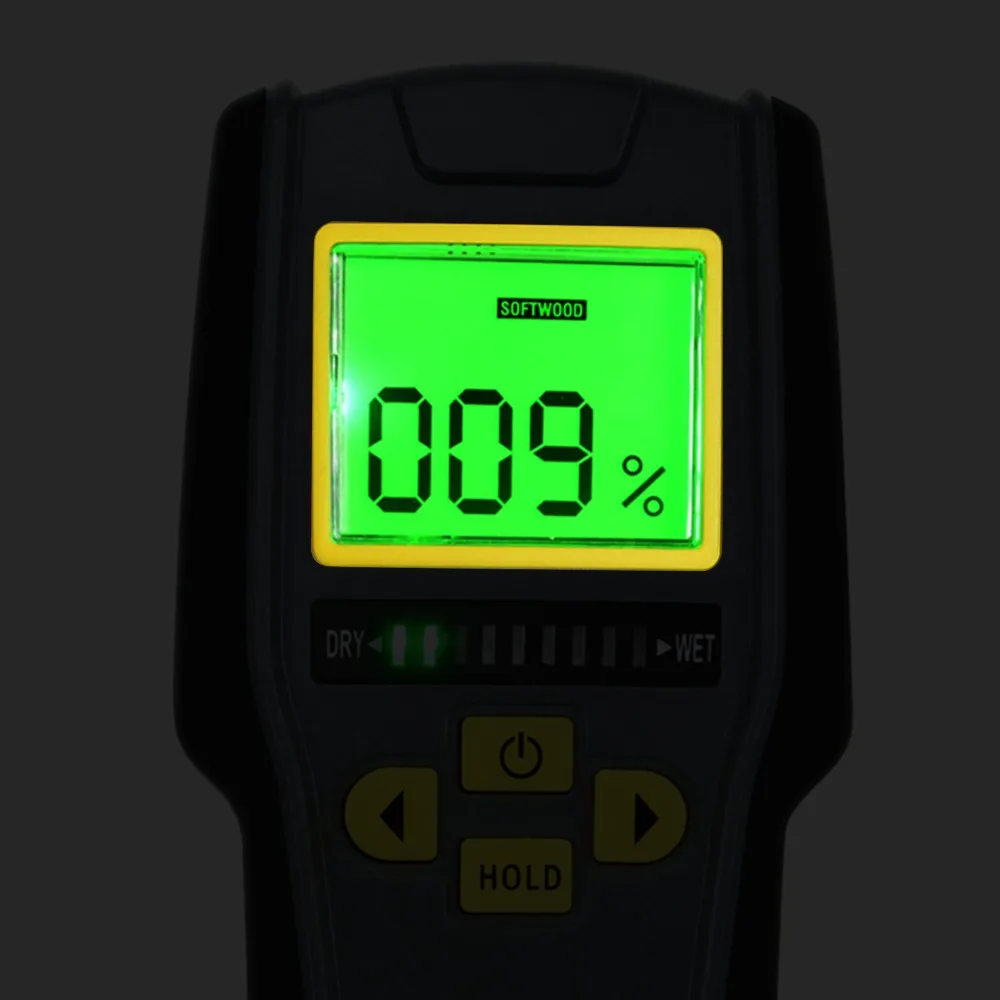 Goede Digitale Pinloze niet invasieve Inductieve Vochtmeter Hard Zacht Hout Gipsplaten Metselwerk Scanner Nat Droog Tester Handelaren Ambachtslieden