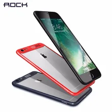 ROCK Slim Case for iPhone 8 7 6 6s plus Transparent PC TPU Silicone for iPhone