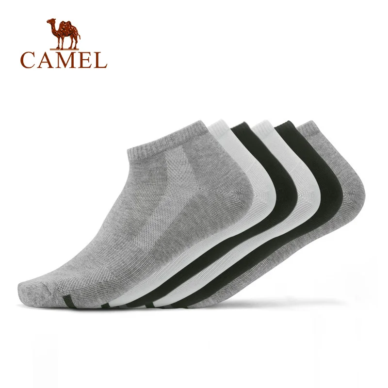 CAMEL 5 1 пара/партия мужские хлопковые носки спортивные повседневные