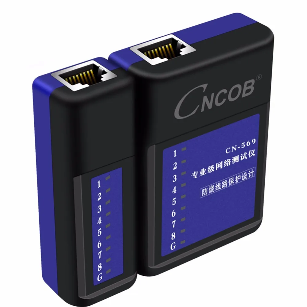 CNCOB المهنية متعددة الوظائف شبكة الكابل فاحص خط الهاتف خط متر شبكة إشارة على الخروج كاشف أداة