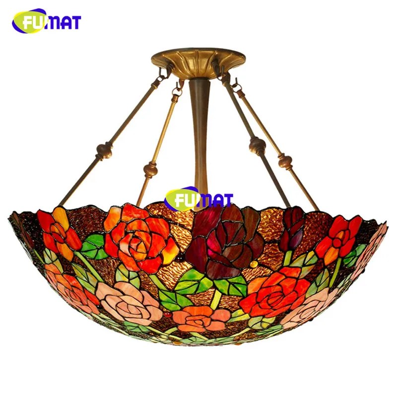FUMAT Светодиодная потолочная лампа светодиодная lustre rose абажур для гостиной