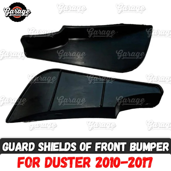 

Guard shields for Renault Duster 2010-2017 of front bumper Rubber accessories protective anti splash car styling tuning