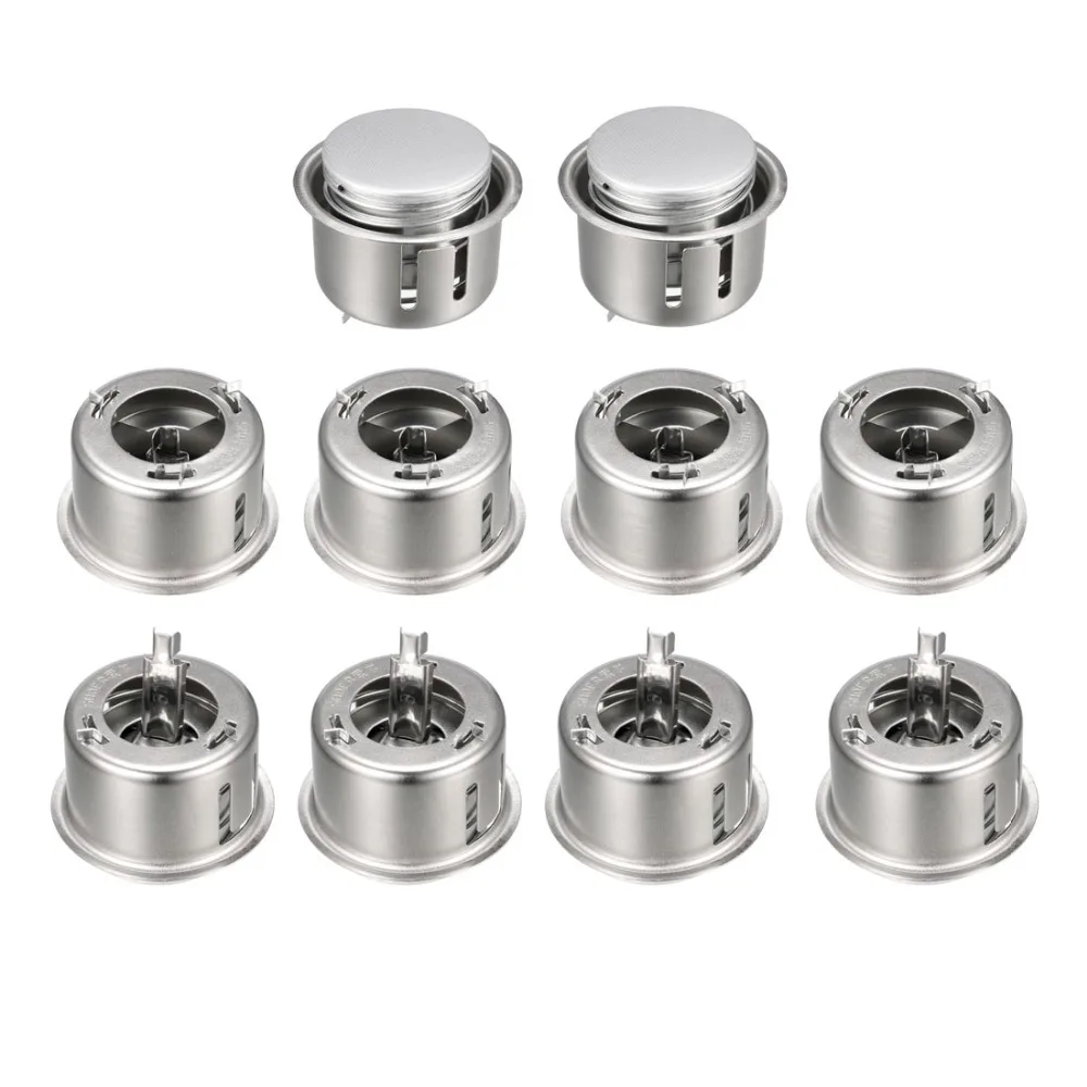 

UXCELL 10Pcs Temperature Limiters Magnetic Controllers Center Thermostat for Auto Electric Rice Cooker 250V 15A ID. 35mm OD. 49m