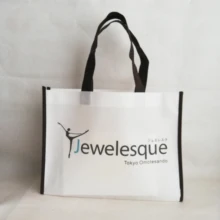 Изготовленным на заказ логосом подарочные пакеты из переработанного нетканые упаковка с ручками TNT, рекламные акций, мужской сумка-тоут сумка для вечерние встречи