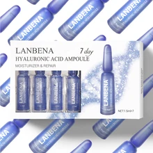 LANBENA New Hyaluronic Acid Ampoule Serum Moisturizing Nourishing Easily Absorbed Anti-Aging Firming Remove Wrinkles LANBENA New Hyaluronic Acid Ampoule Serum Moisturizing Nourishing Easily Absorbed Anti-Aging Firming Remove Wrinkles