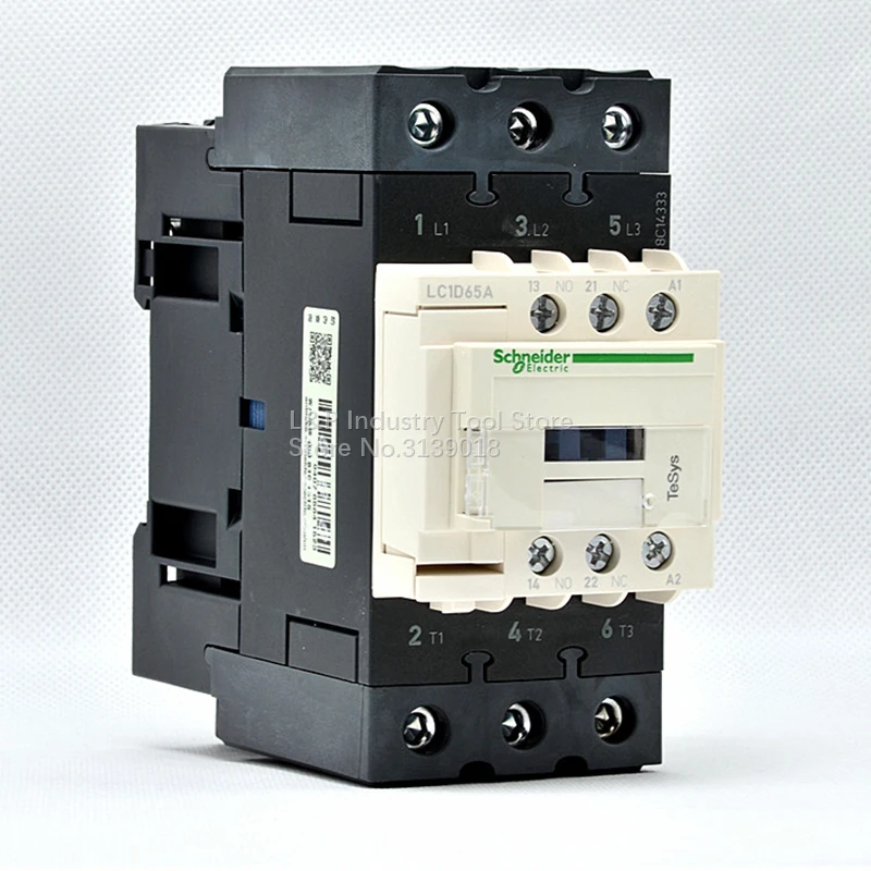 Новая версия) Schneider Electric LC1D65AM7C контактор переменного тока LC1-D65AM7C 65A 220 В Нагрузка 30 кВт-380 В