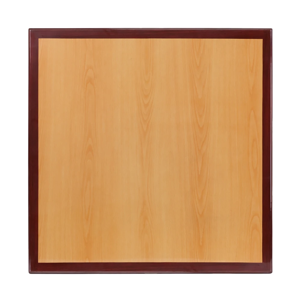 

Flash Furniture 30'' Square Two-Tone Resin Cherry and Mahogany Table Top [863-TP-2TONE-3030-GG]
