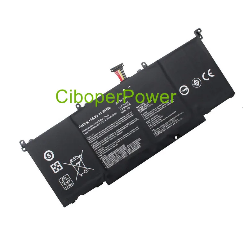 Оригинальные батареи для ноутбуков для GL502VT, S5VT6700-158AXDA6X30-1A, ROG strix GL502, B41N1526, ROG S5VT6700