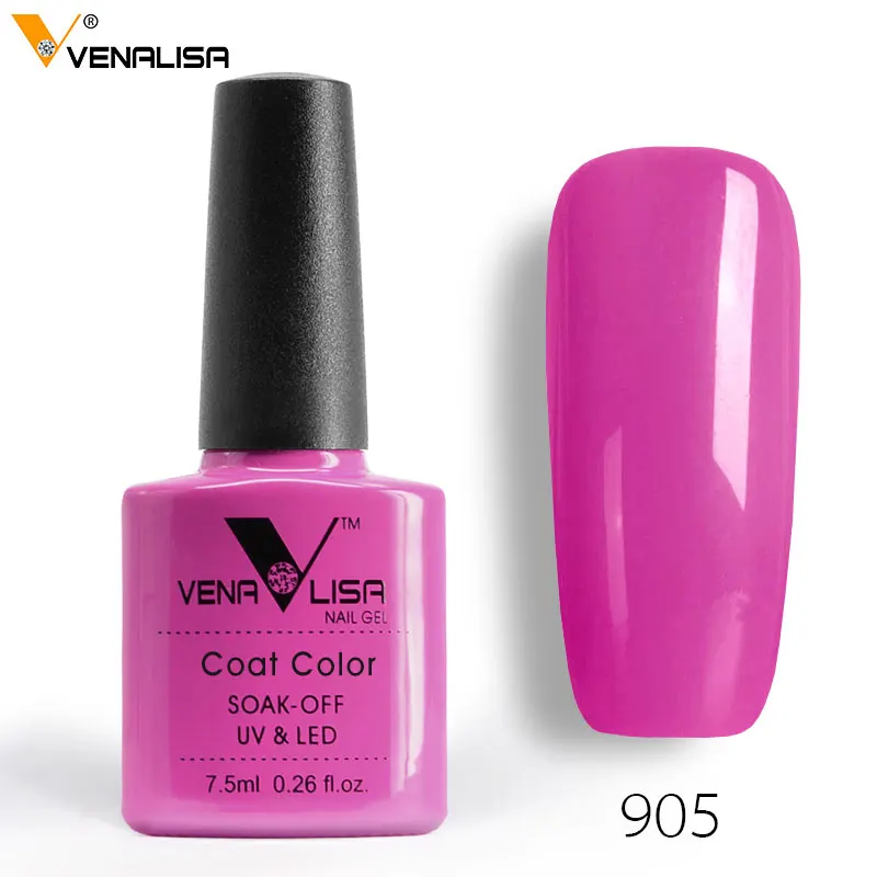 7,5 мл, VENALISA Гель-лак для ногтей, высокое качество, лак для маникюра, салонный, 60 цветов, замачивается, УФ светодиодный Гель-лак для ногтей, Камуфляжный цвет, лак - Цвет: 905
