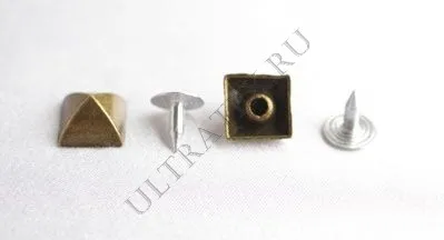 020-F Antique 10 мм, 500 шт./упак., металлические декоративные Спайк аксессуары, Кожа ремесло ремонт шпильки входной конус декор, золото, античный, никель DIY - Цвет: 020-F Antique