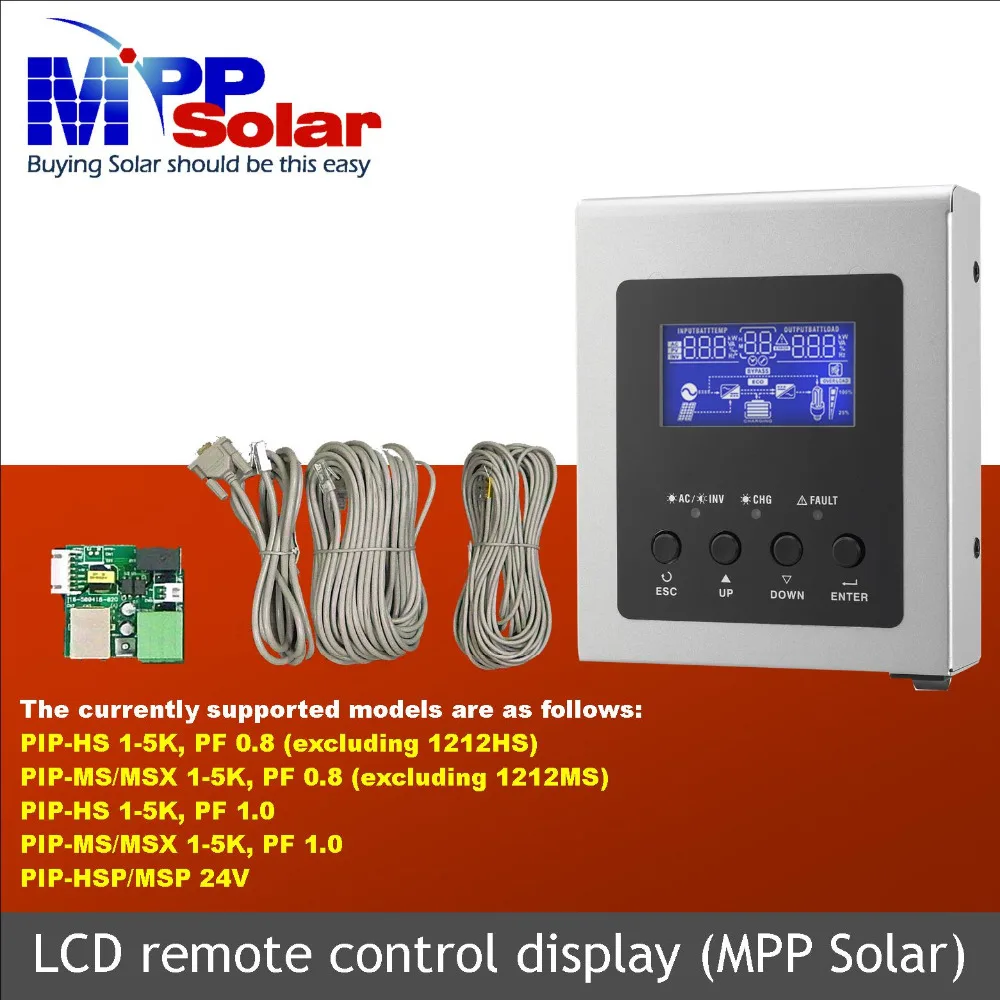

Remote LCD controller for PIP 812HS 1212HS 2424HS 1212MS 2424MS, 4048MS only