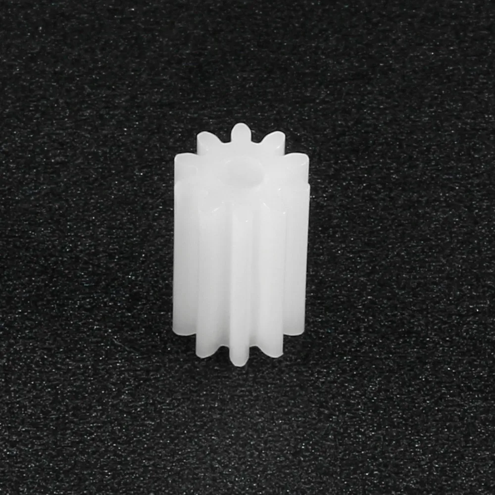 Plastic Shaft Gear 2mm Shaft 10T 12T 16 Teeth 50pcs/lot motor gear
