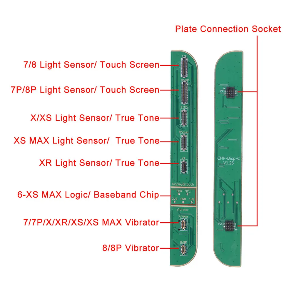 True Tone Ремонт для iPhone 6 7 8 Plus X XR XS Max чип программист светильник окружающего воздуха сенсор вибратор калибратор Инструменты для ремонта