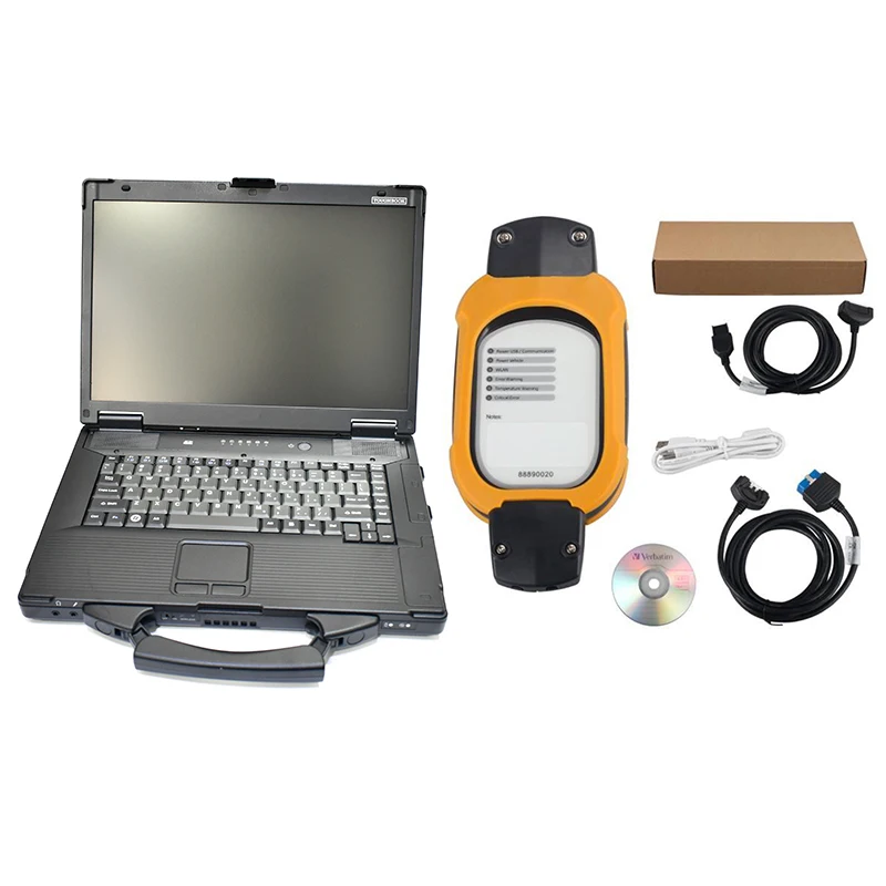 

VCADS 88890180 diagnostic tool 88890020 truck diagnostic tool with toughbook CF52 Laptop
