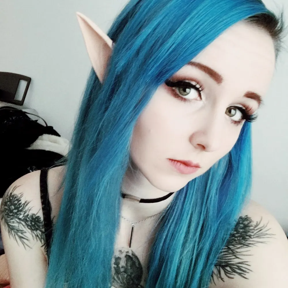 Mysterious Angel Elf Ears Fairy Cosplay Halloween Party Costume Latex Fake Ear