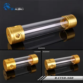 

Bykski B-CT50 Diameter 50MM Water Cooling Reservoir Cylindrical Tank Aluminum+Acrylic 5 colors